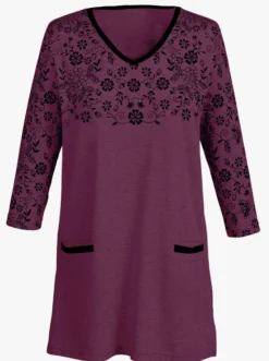 Longshirt mit 2 Taschen