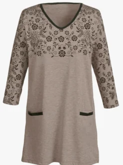Longshirt mit 2 Taschen