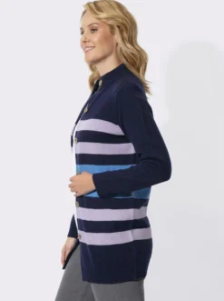 Longstrickjacke