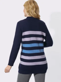 Longstrickjacke