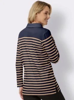 Longsweatshirt aus reiner Baumwolle