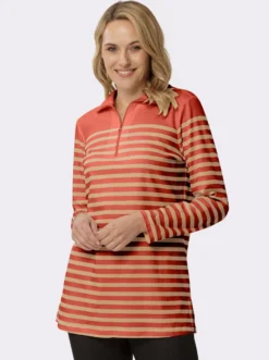 Longsweatshirt aus reiner Baumwolle