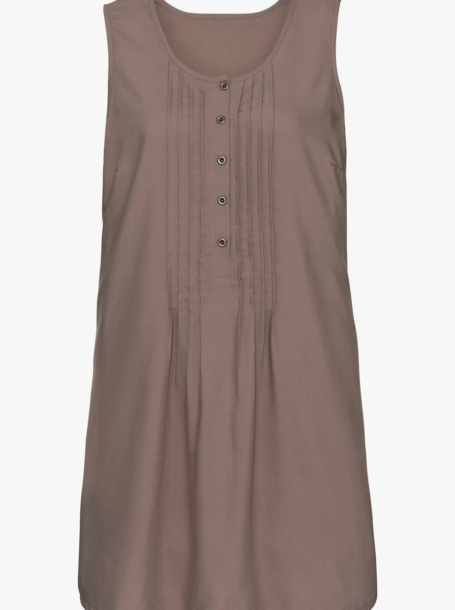 Longtop in leicht ausgestellter A-Form