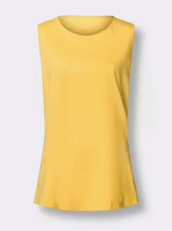 Longtop mit Seitenschlitzen