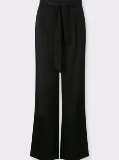 Marlene-Hose in Satin-Qualität