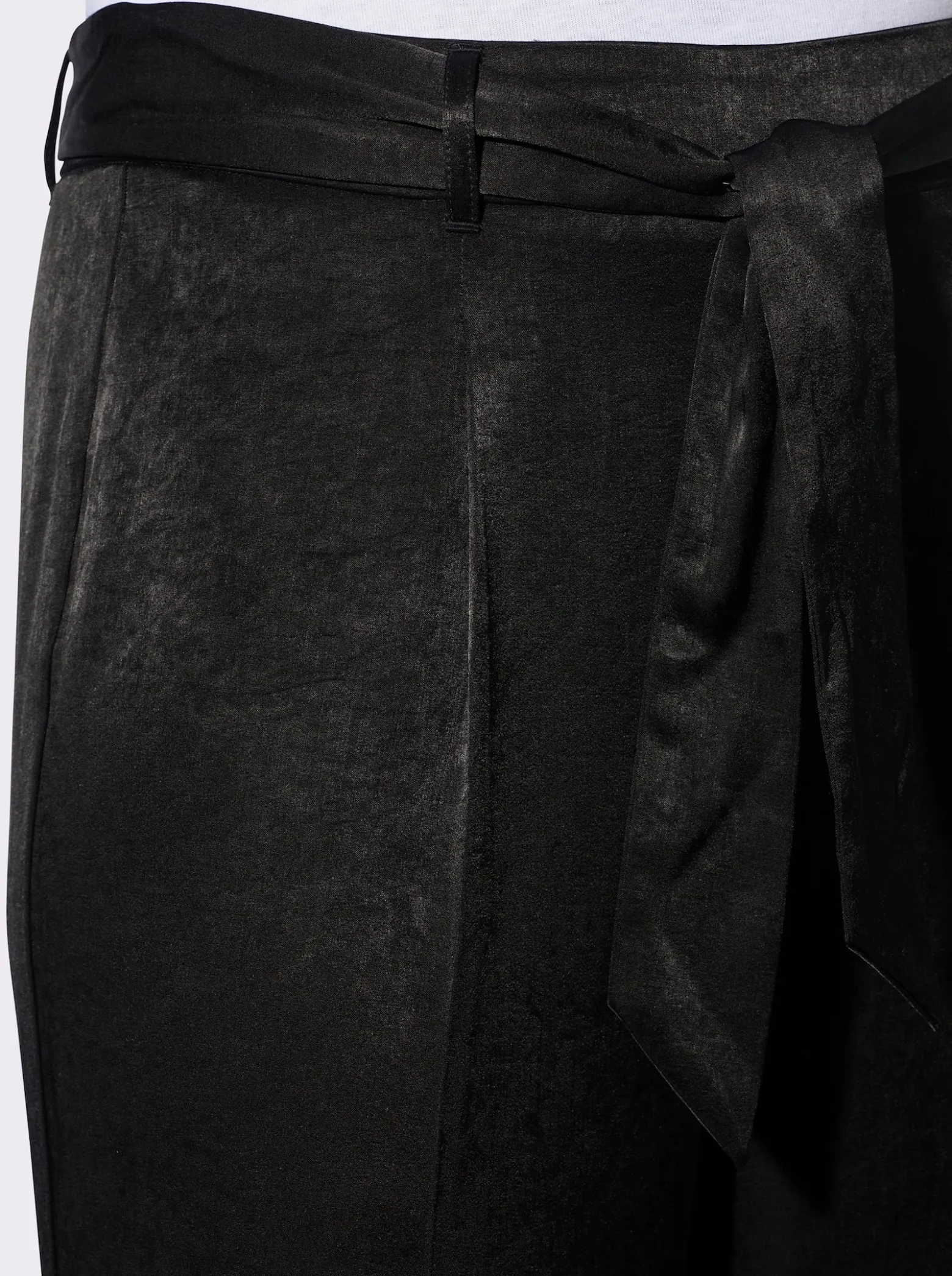 Marlene-Hose in Satin-Qualität