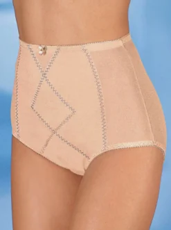 Miederhose mit verstärkter Patte vorne
