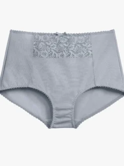 Miederslip mit Spitzeneinsatz vorne