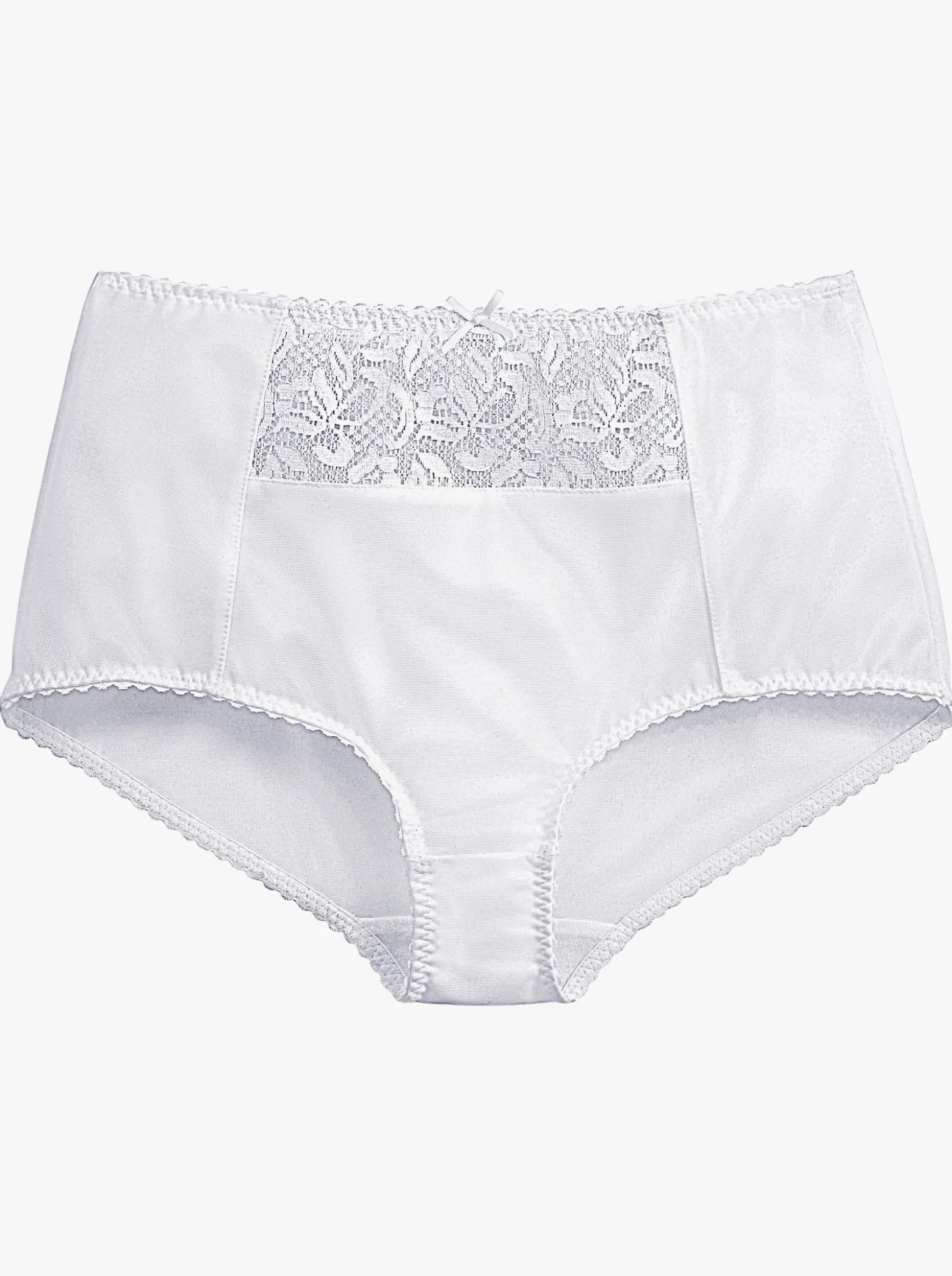 Miederslip mit Spitzeneinsatz vorne