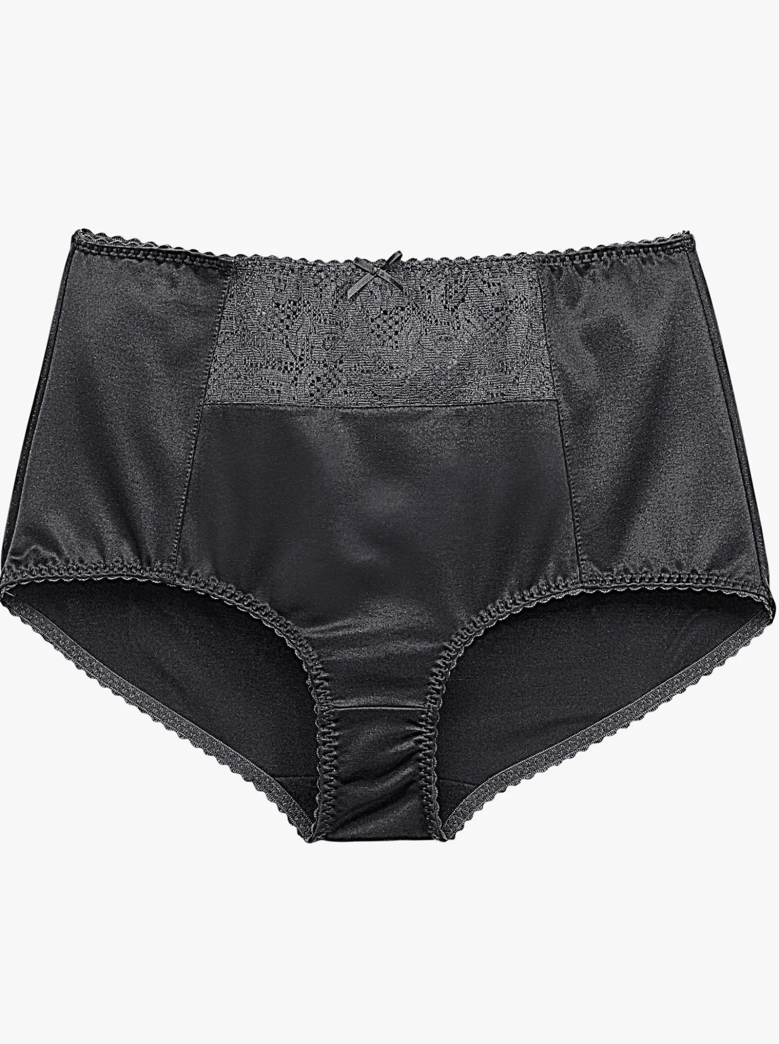 Miederslip mit Spitzeneinsatz vorne