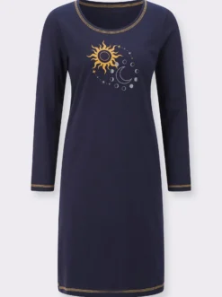 Nachthemd in Single-Jersey-Qualität