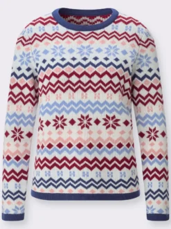 Norwegerpullover in pflegeleichter Qualität
