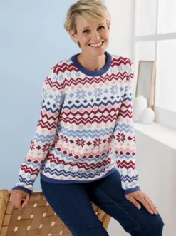 Norwegerpullover in pflegeleichter Qualität