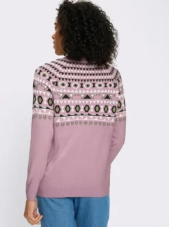 Norwegerpullover mit Raglanärmeln