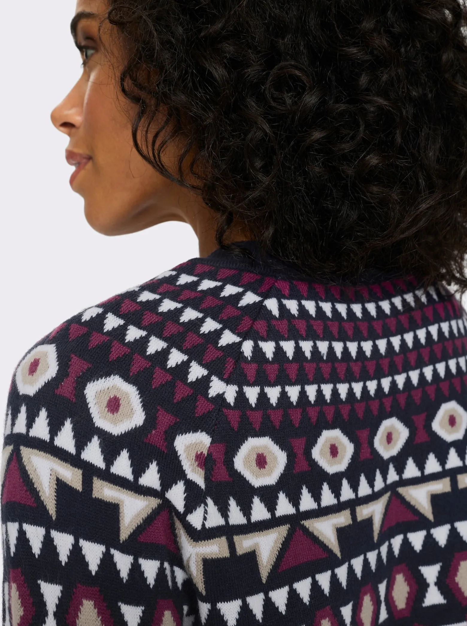 Norwegerpullover mit Raglanärmeln