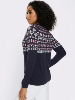 Norwegerpullover mit Raglanärmeln