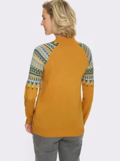 Norwegerpullover mit Raglan-Ärmeln