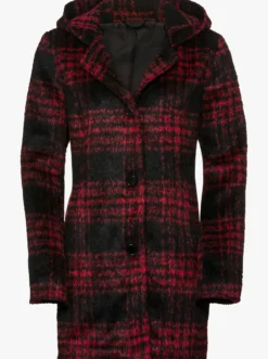 Outdoorjacke in schmeichelnder Longform