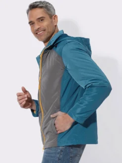 Outdoorjacke mit abzippbaren Ärmeln