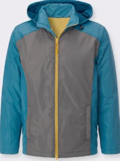 Outdoorjacke mit abzippbaren Ärmeln