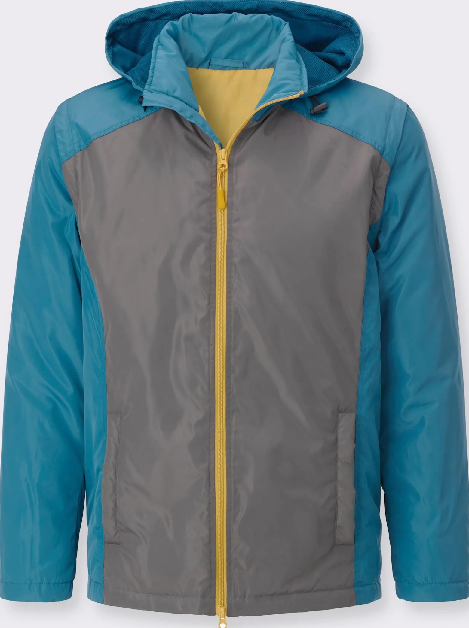 Outdoorjacke mit abzippbaren Ärmeln