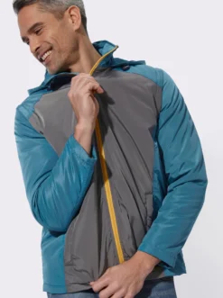 Outdoorjacke mit abzippbaren Ärmeln