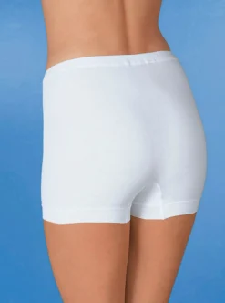 Pagenschlüpfer mit flachen Beinabschlüssen
