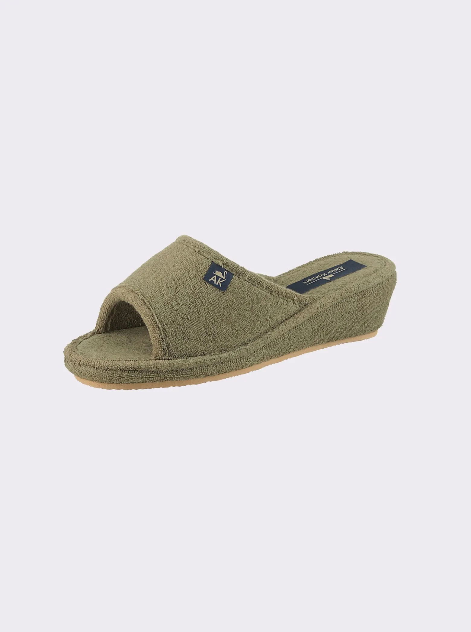 Pantoffel aus Baumwoll-Frottee