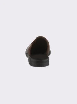 Pantoffel aus Leder-Imitat