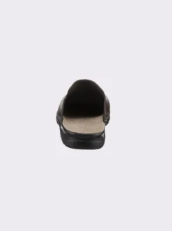 Pantoffel aus Leder-Imitat