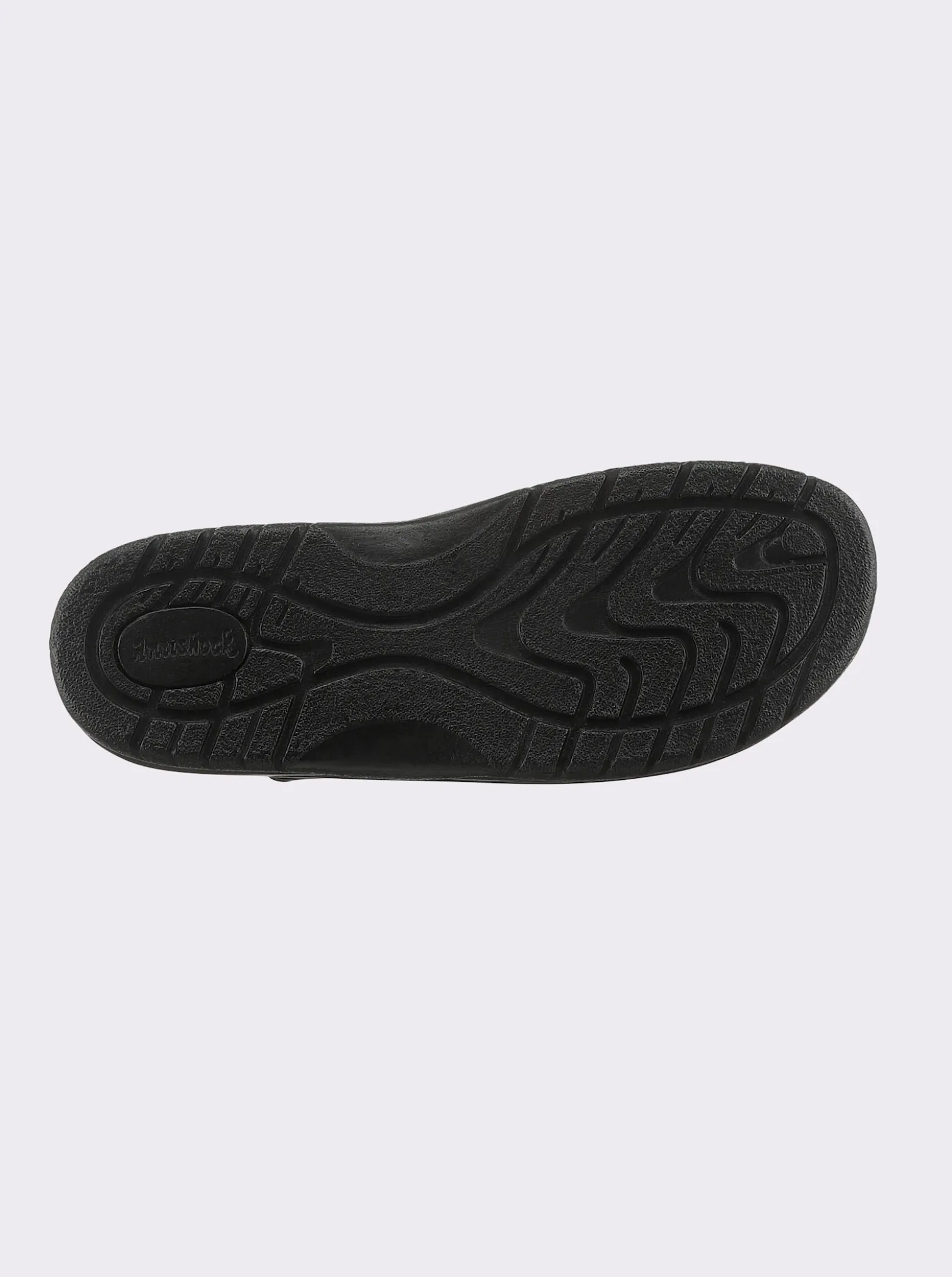 Pantoffel aus Leder-Imitat