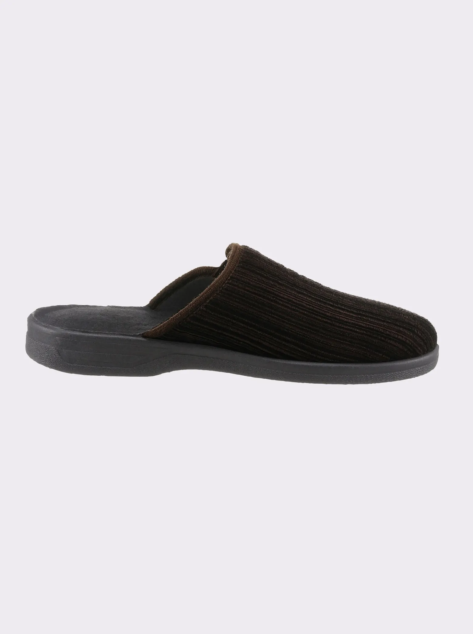 Pantoffel in Cord-Qualität