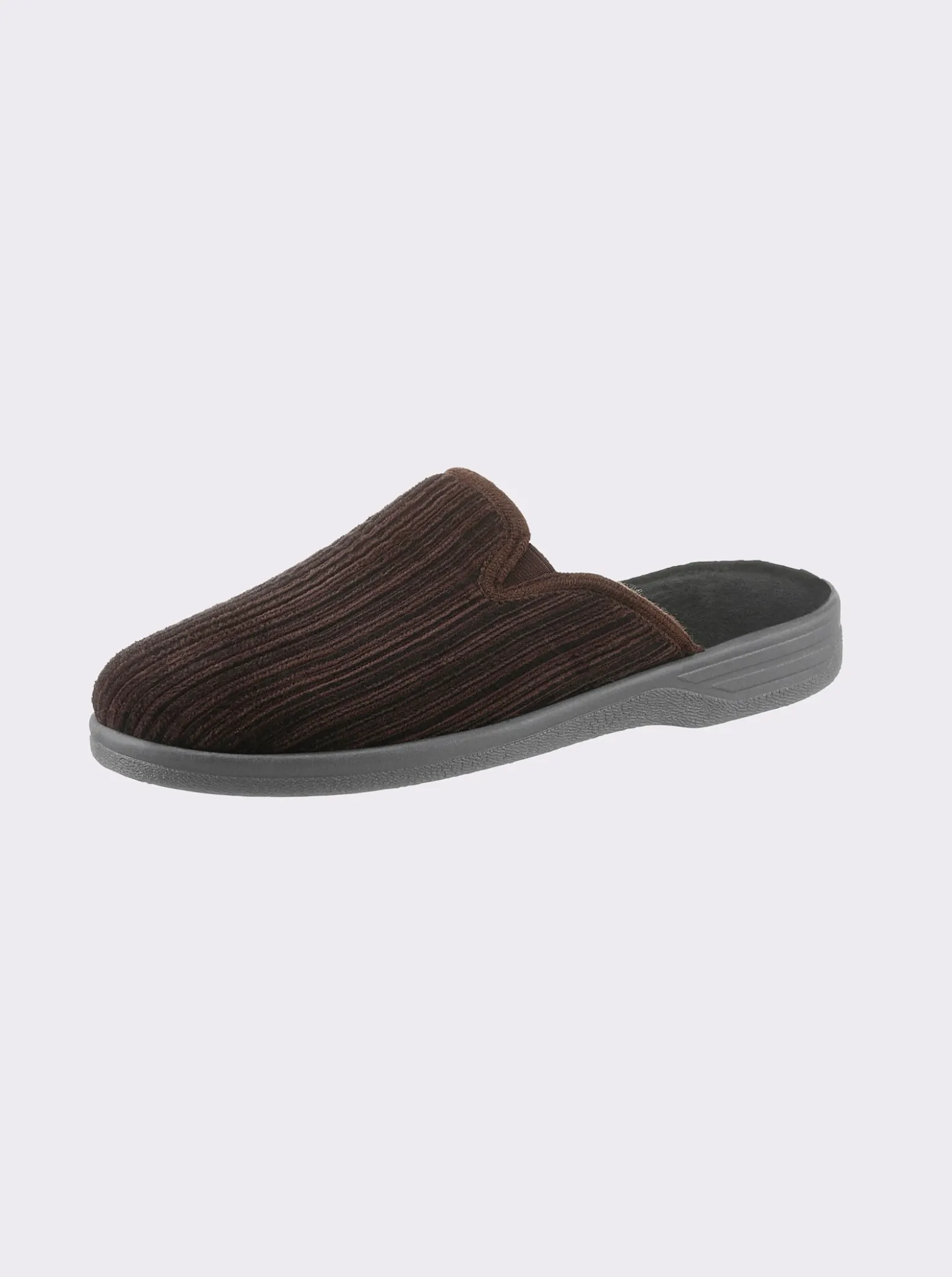 Pantoffel in Cord-Qualität