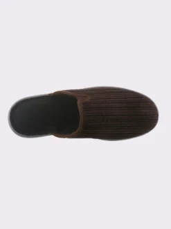 Pantoffel in Cord-Qualität