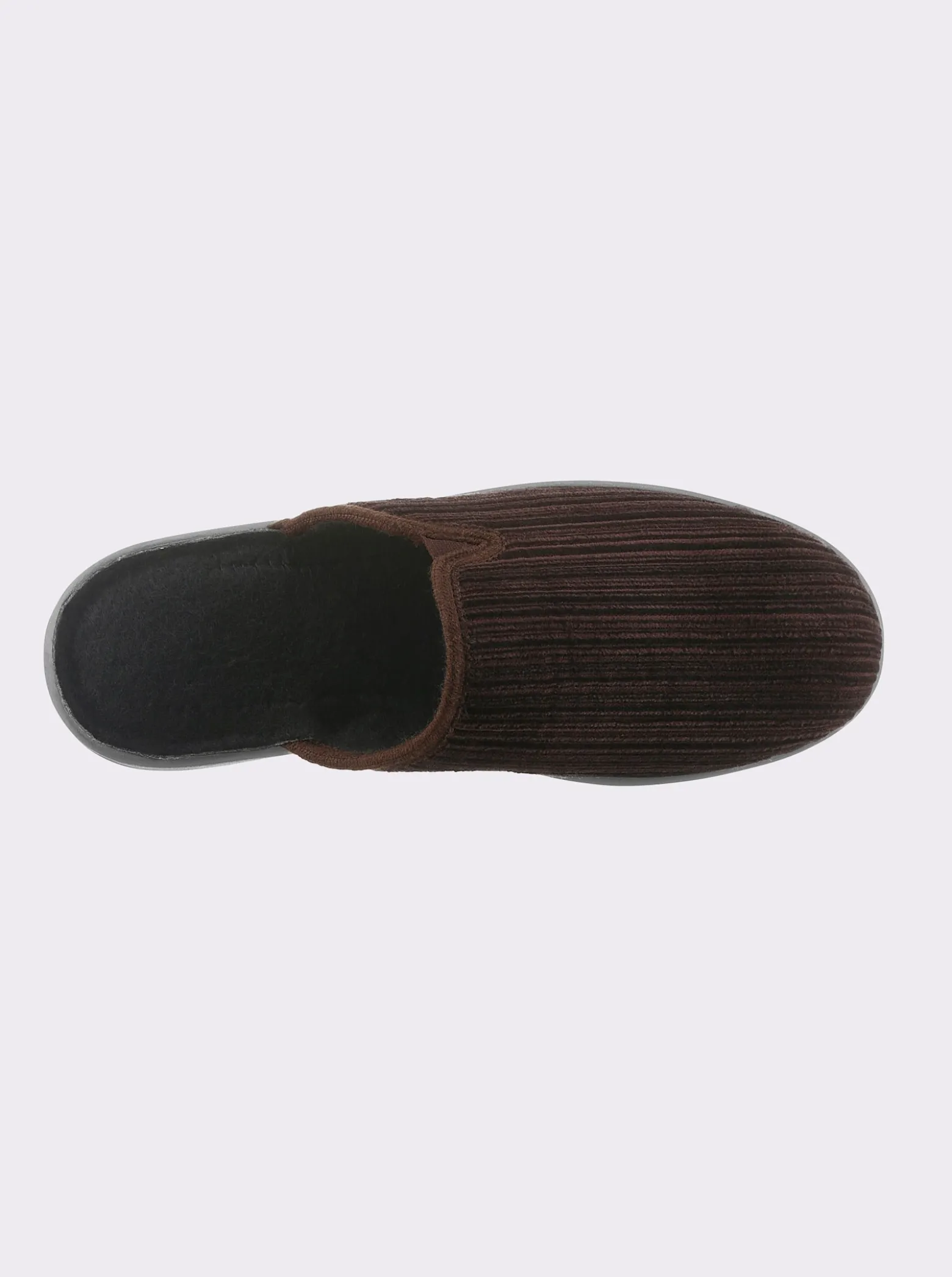 Pantoffel in Cord-Qualität