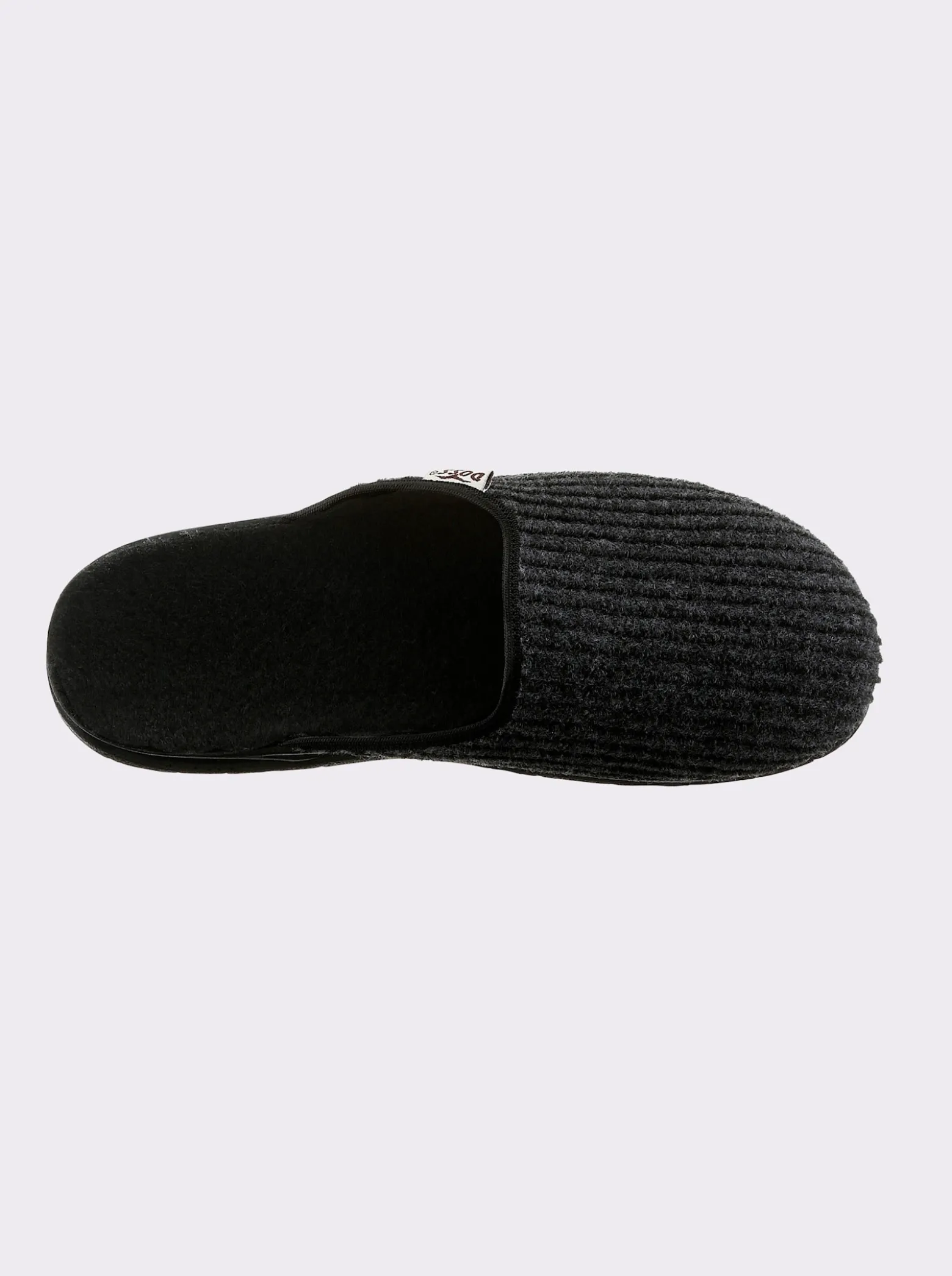 Pantoffel in Cord-Qualität