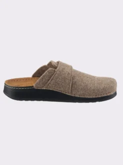 Pantoffel mit Memory-Fußbett