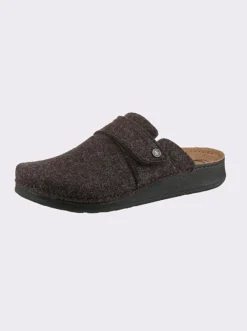 Pantoffel mit Memory-Fußbett