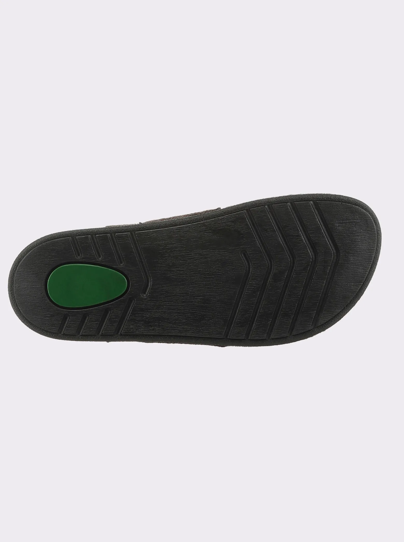 Pantoffel mit Memory-Fußbett