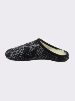 Pantoffel mit Reptil-Muster, wärmend