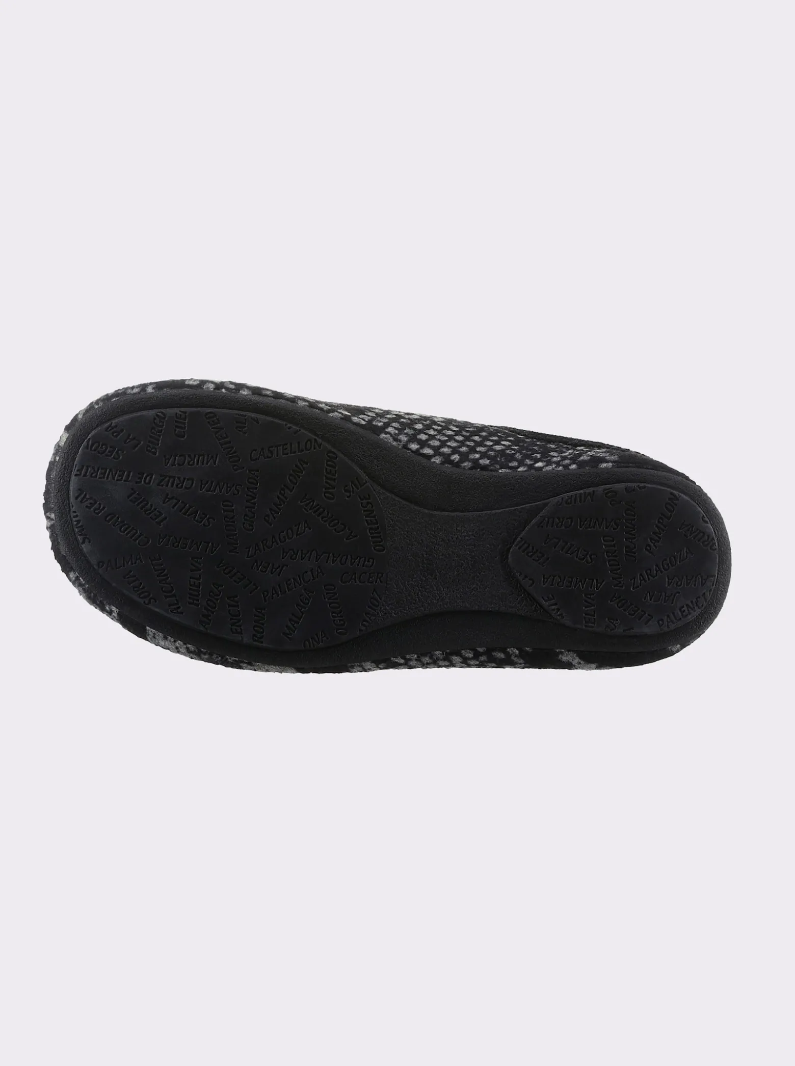 Pantoffel mit Reptil-Muster, wärmend