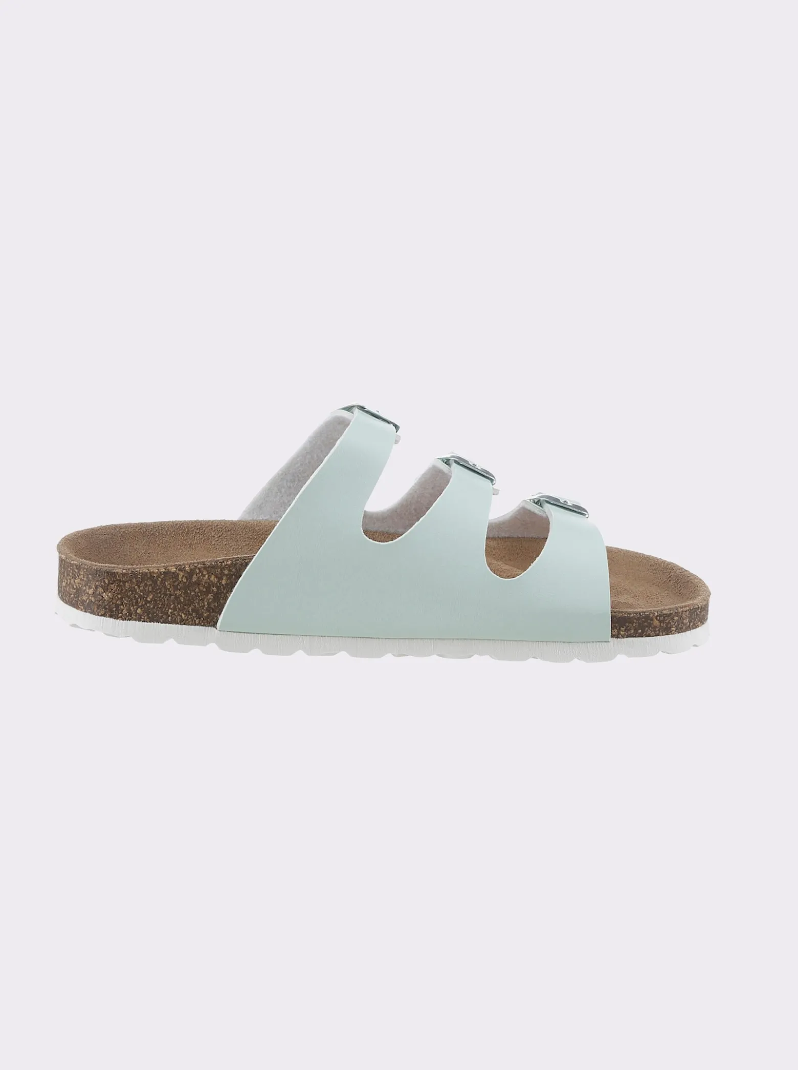 Pantolette in schlanker Weite F