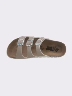 Pantolette in schlanker Weite F