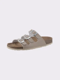 Pantolette in schlanker Weite F