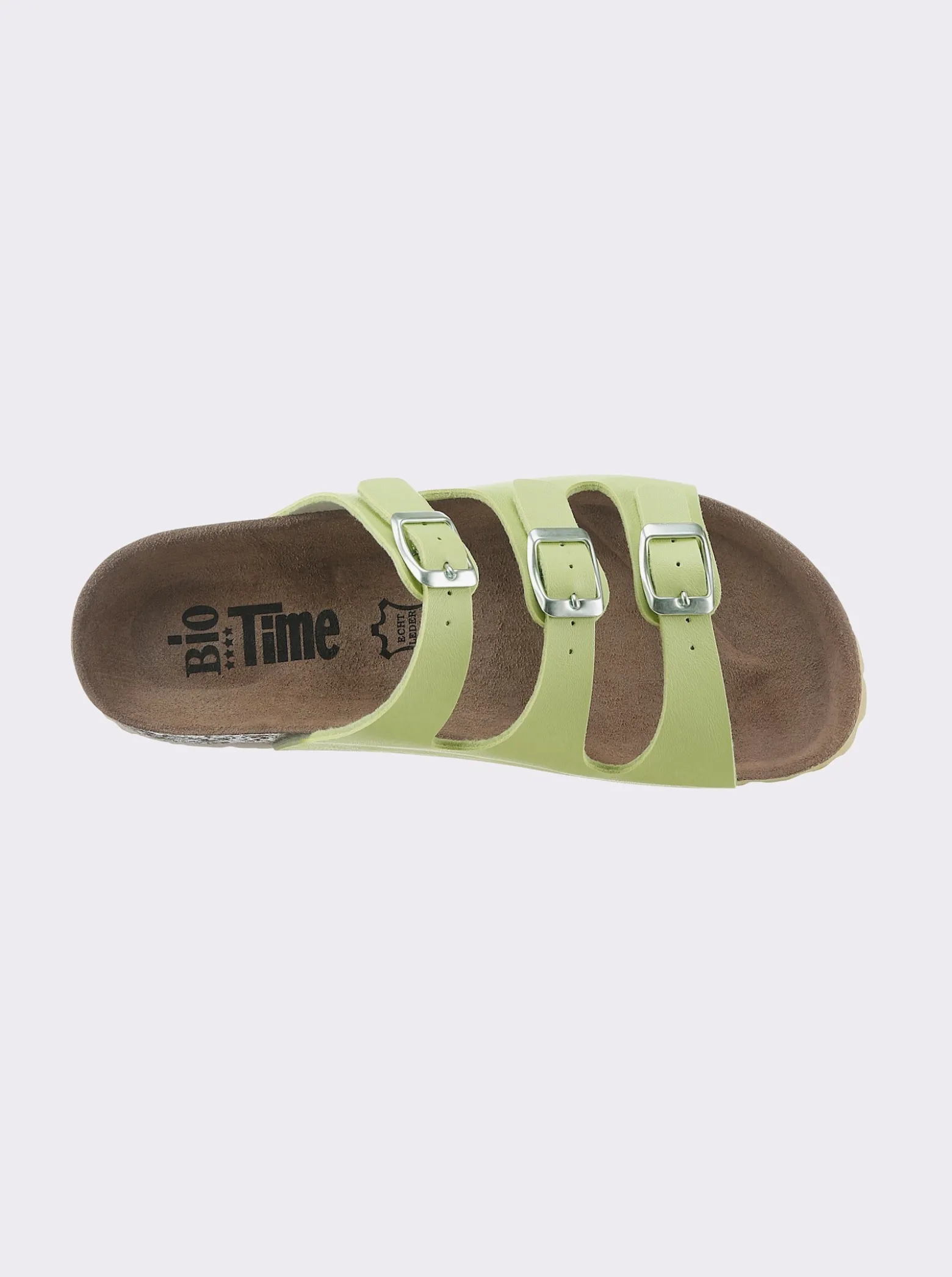Pantolette in schlanker Weite F