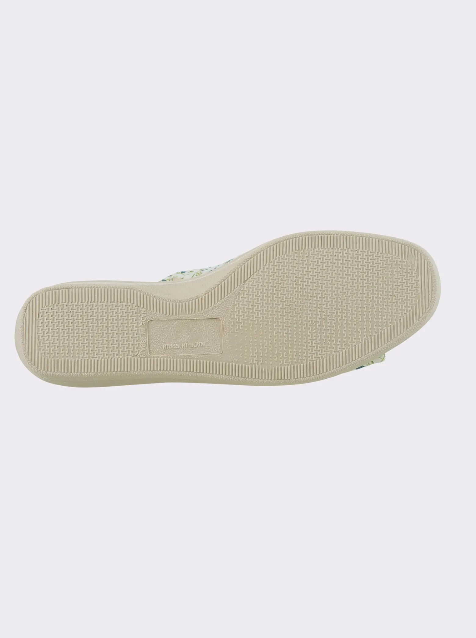 Pantolette mit floralem Druck