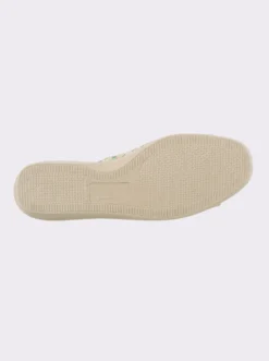 Pantolette mit floralem Druck
