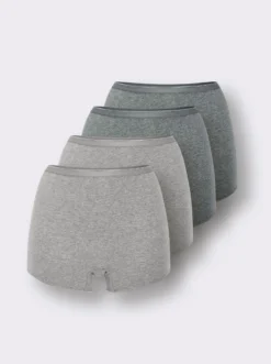Panty im Melange-Dessin