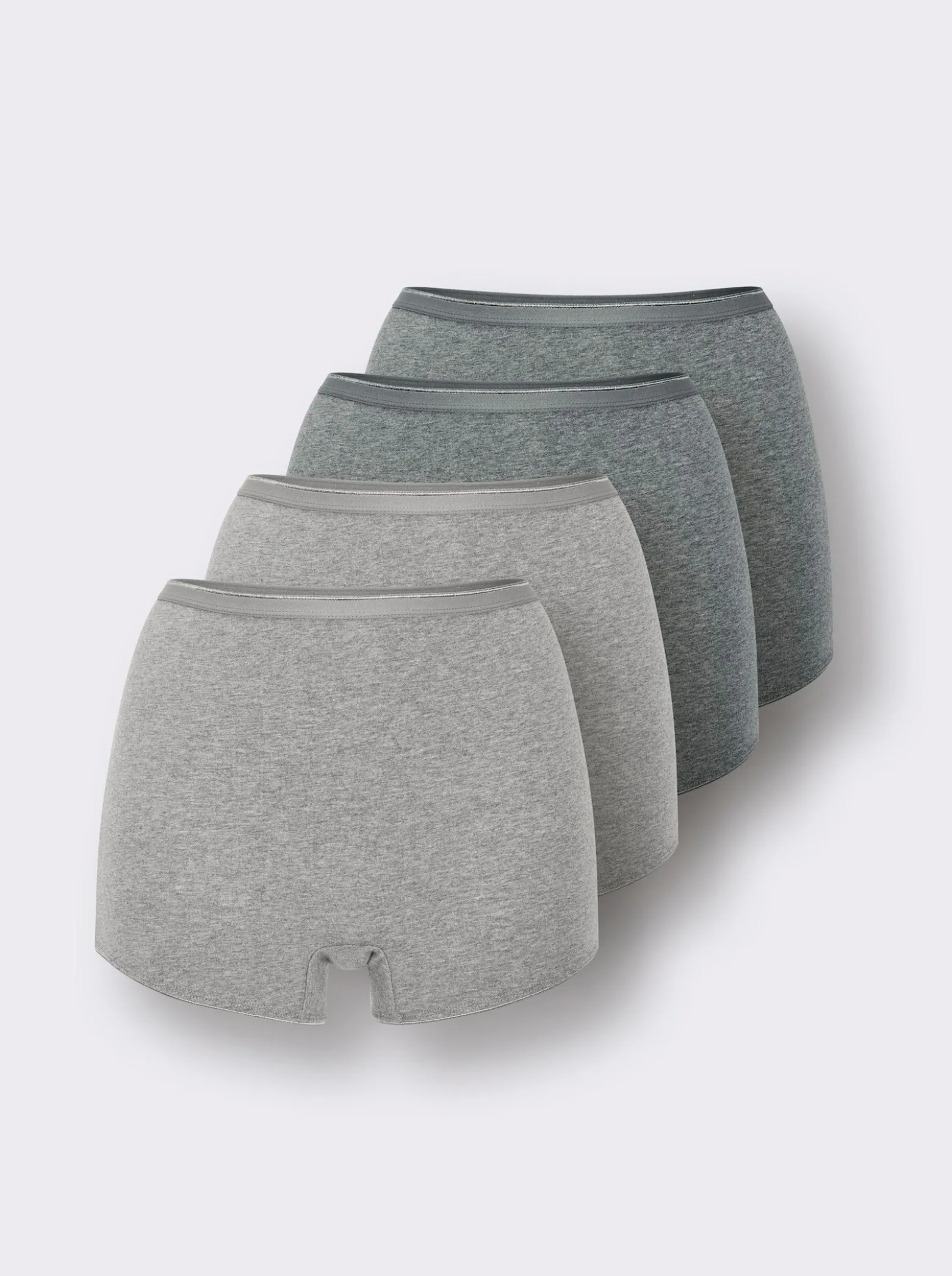 Panty im Melange-Dessin