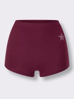 Panty mit seitlichem Sternchen-Druck vorne